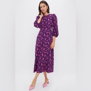 Tuckernuck Purple and Pink Floral Maxi Dress